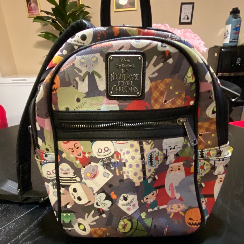 Loungefly Nightmare Before Xmas Character Backpack
